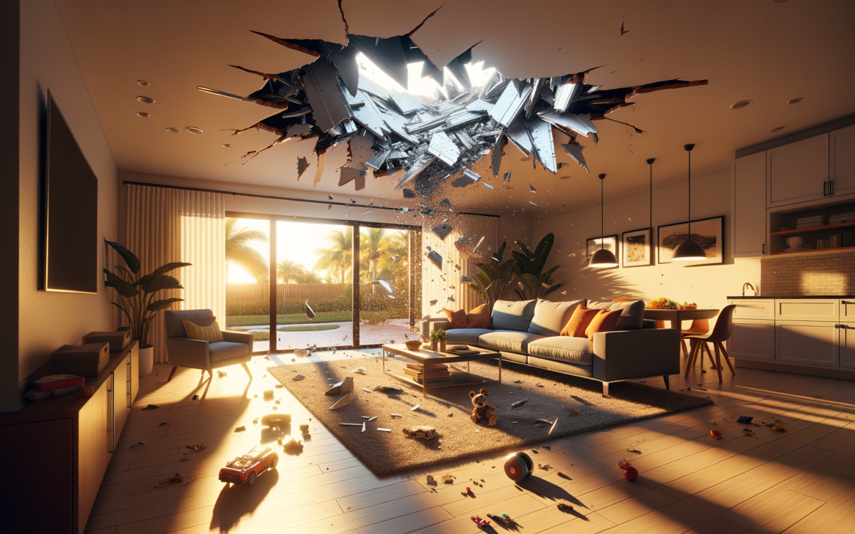 Cosmic Debris Crashes Florida Home: A Jaw-Dropping Tale